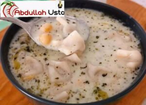 Terbiyeli Nohutlu Mantı Çorbası