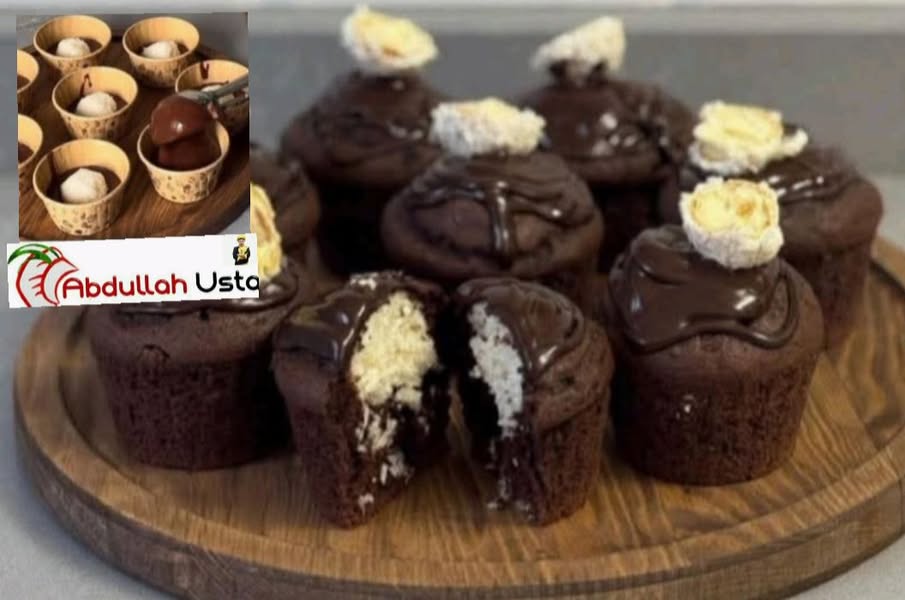 Sürpriz Dolgulu Muffin
