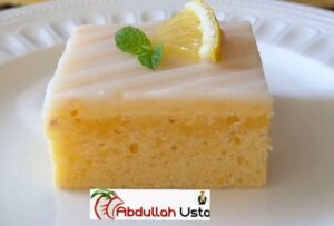 NANELİ VE LİMON PARÇALI JÖLELİ KEK PASTA TARİFİ