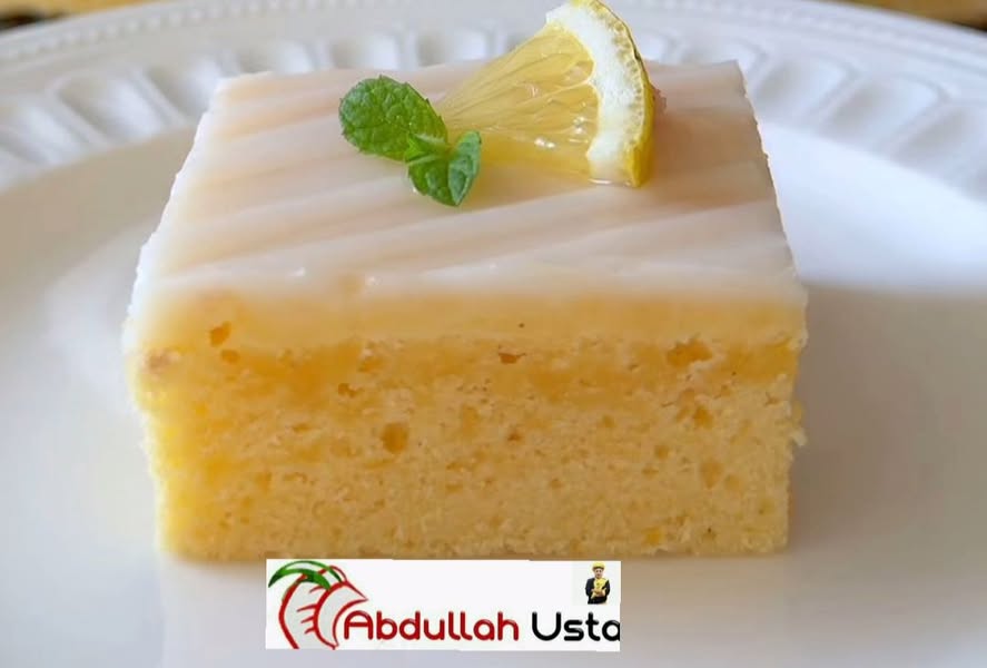 NANELİ VE LİMON PARÇALI JÖLELİ KEK PASTA TARİFİ