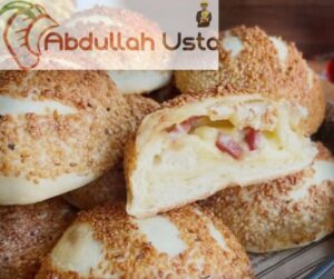 Suçuk Kaşar Peynirli İçli Simit Poğaça