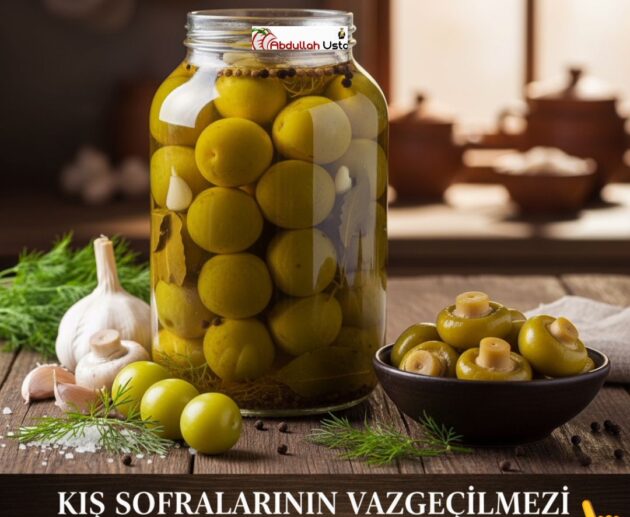 YEŞİL ERİK TURŞUSU TARİFİ | Şef Abdullah Usta’dan Kütür Kütür ve Pratik Lezzet