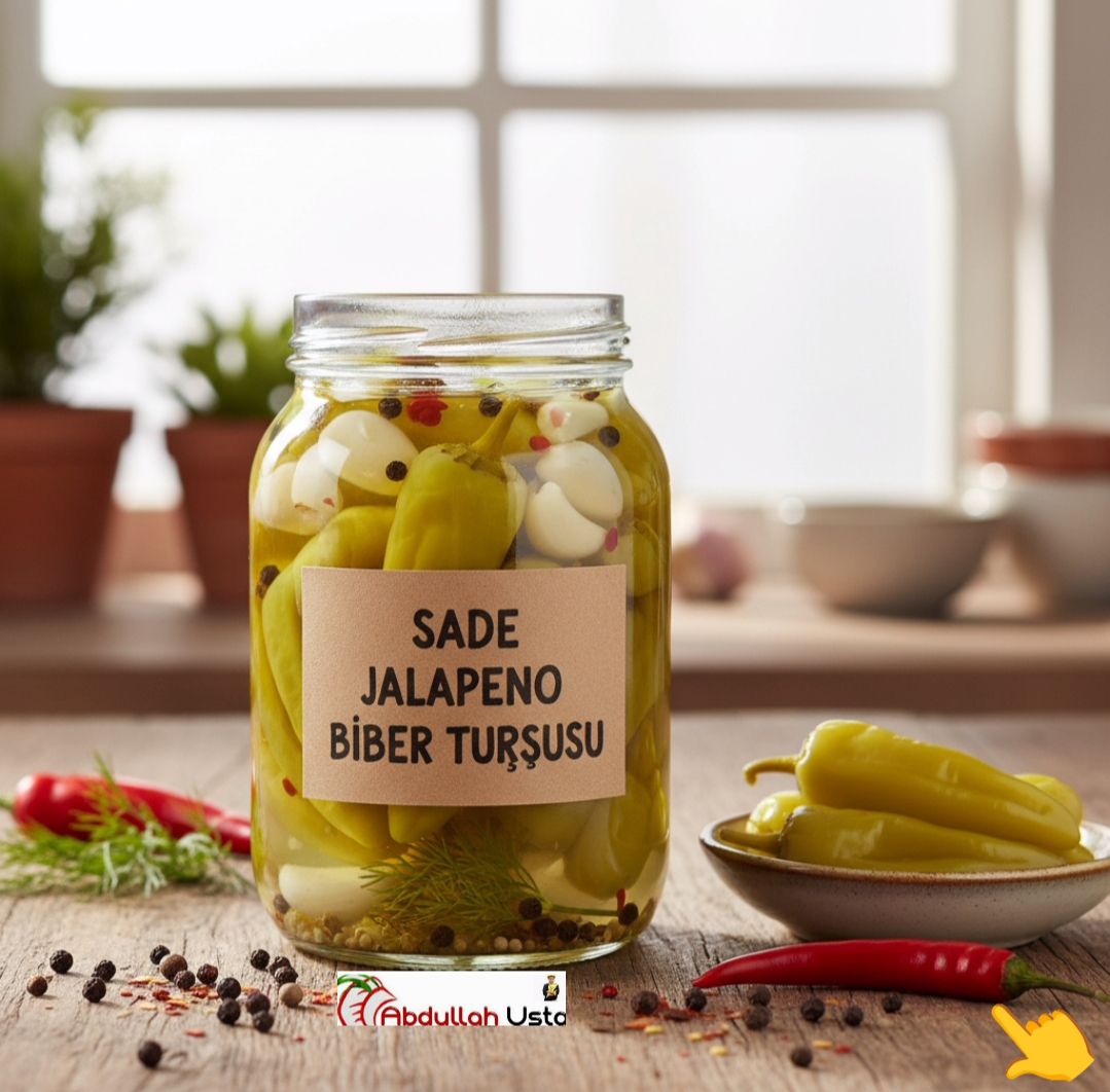 SADE JALAPENO BİBER TURŞUSU TARİFİ | Şef Abdullah Usta’dan Acı Severler İçin Çıtır Çıtır Lezzet