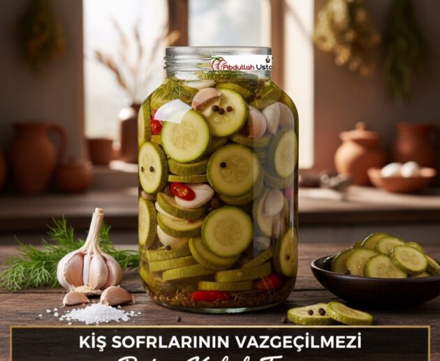 KABAK TURŞUSU TARİFİ | Şef Abdullah Usta’dan Enfes ve Kıtır Ev Yapımı Lezzet