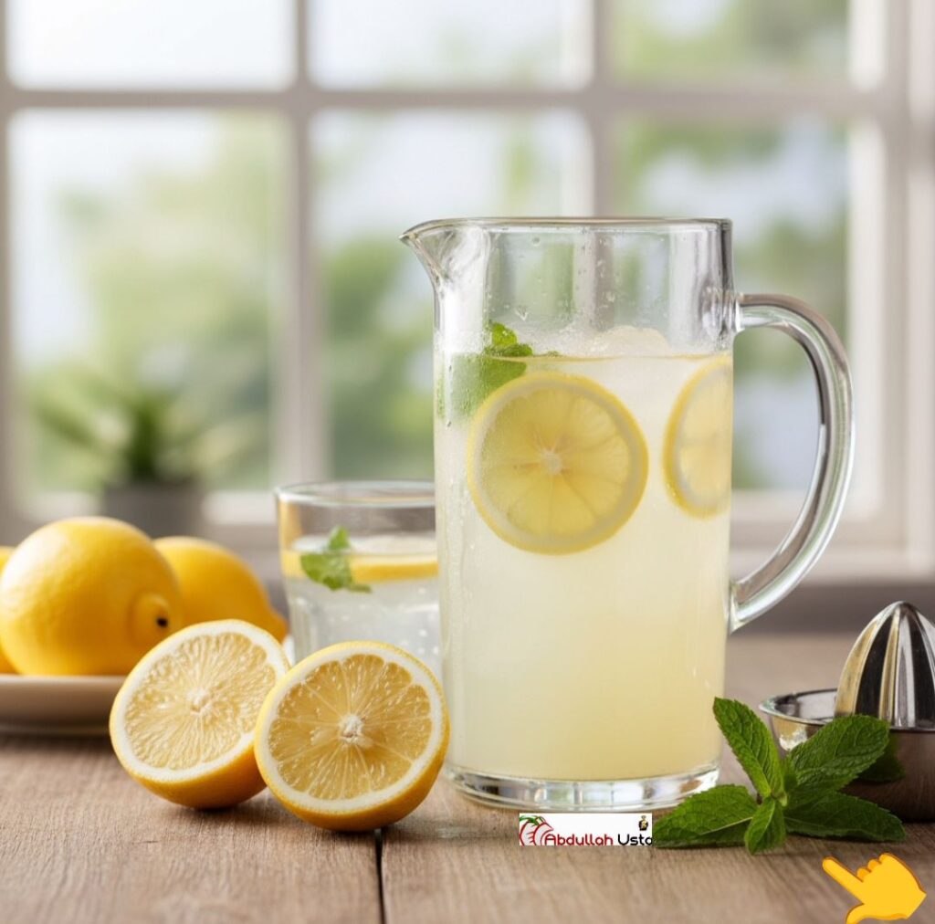 EV YAPIMI LİMONATA TARİFİ | Şef Abdullah Usta’dan Pratik ve Serinletici Lezzet