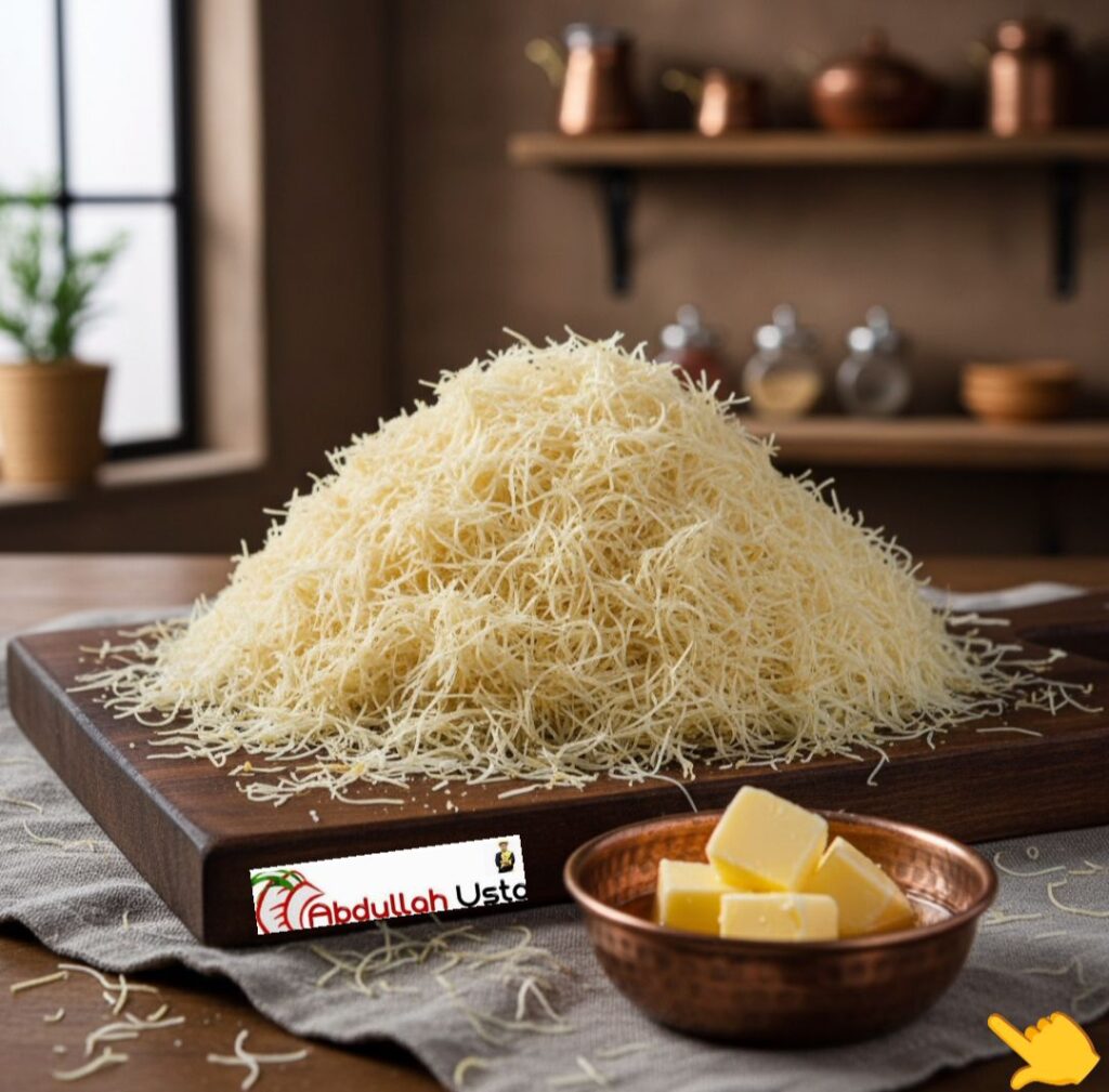 KADAYIF HAMURU TARİFİ | Şef Abdullah Usta’dan Pratik ve Nefis Lezzet