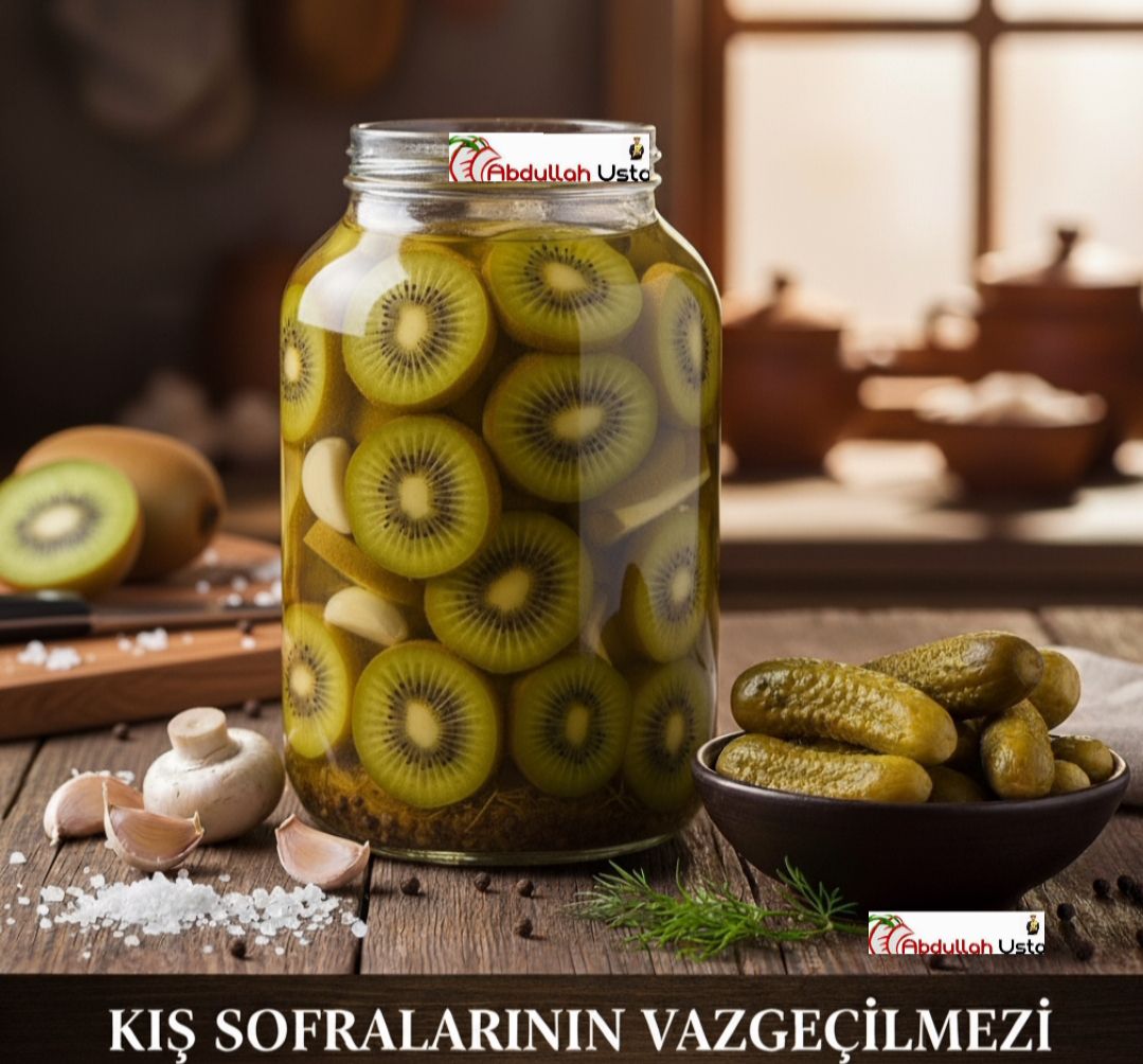 KİVİ TURŞUSU TARİFİ | Şef Abdullah Usta’dan Trend ve Farklı Bir Lezzet