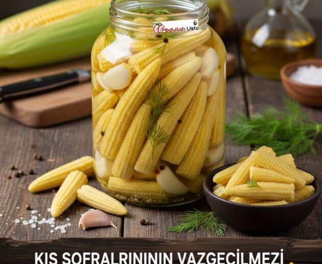 BEBEK MİNİK MISIR KOÇANI TURŞUSU TARİFİ | Şef Abdullah Usta’dan Kütür Kütür Kış Lezzeti