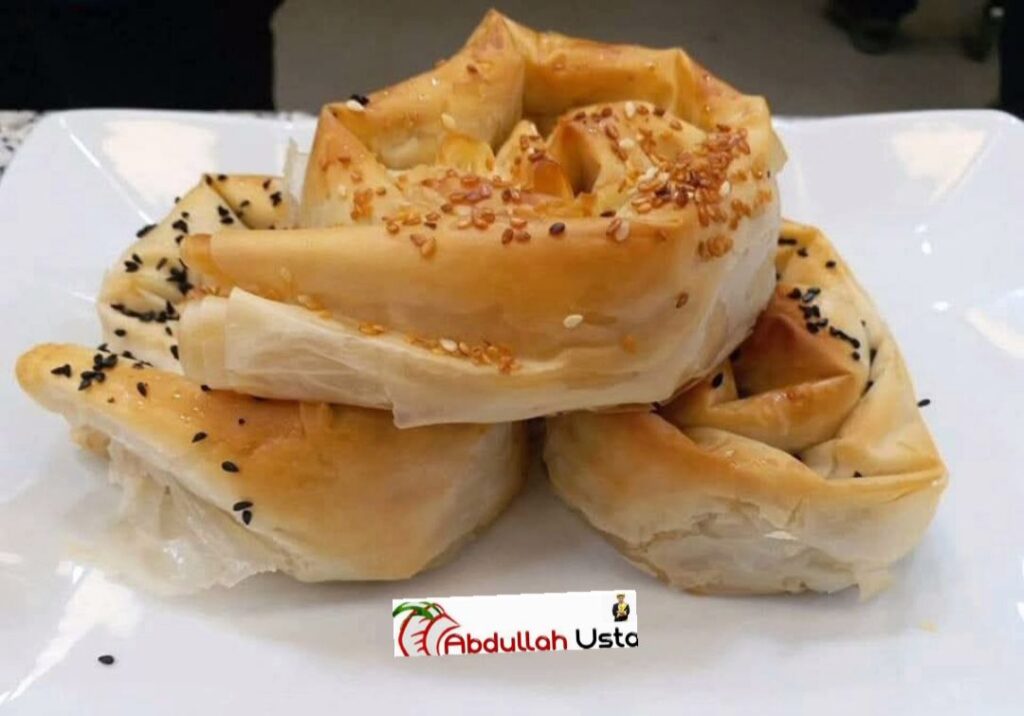 BAKLAVA YUFKADAN GÜL BÖREĞİ TARİFİ | Şef Abdullah Usta’dan Pratik ve Nefis Lezzet