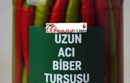 ACI BİBER TURŞUSU TARİFİ | Şef Abdullah Usta’dan Pratik ve Nefis Lezzet