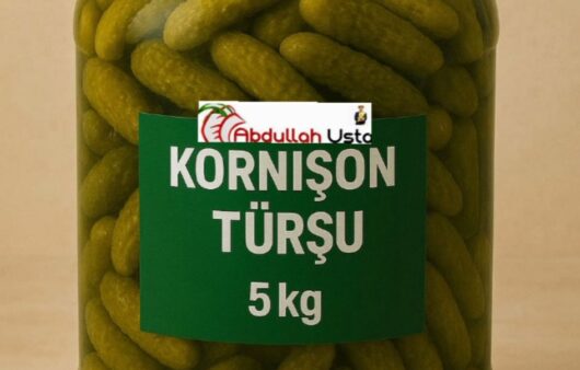 KÜTÜR KÜTÜR KORNİŞON TURŞU TARİFİ | Şef Abdullah Usta’dan 5 KG’lık Ev Yapımı Çıtır Lezzet