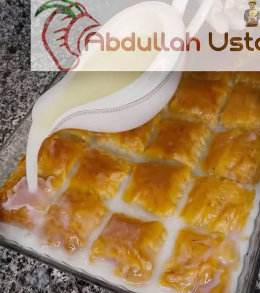 Sütlü Soğuk Baklava Tarifi