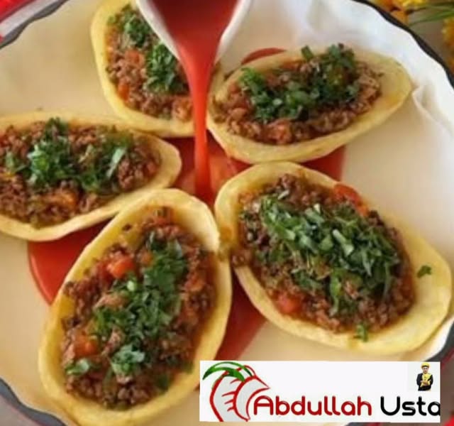 KUZU KIYMALI PATATES SANDAL DOLMA TARİFİ