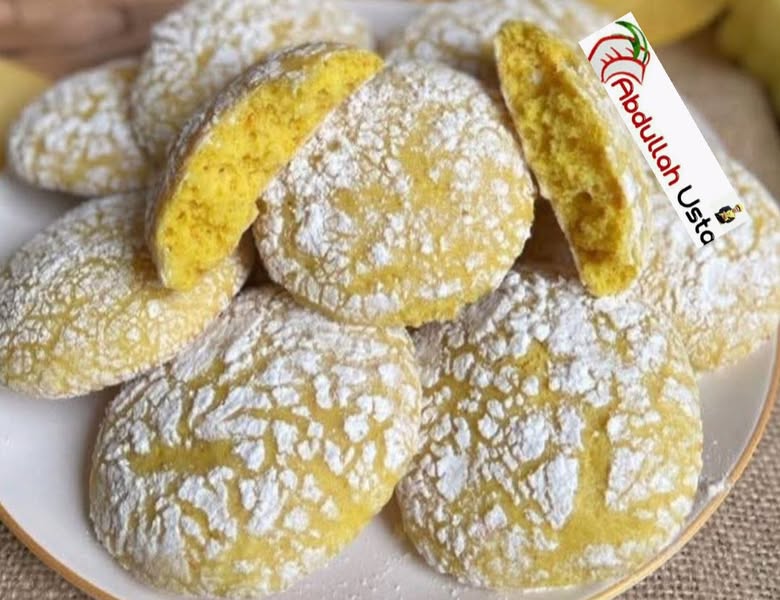 Portakallı Çatlak Kurabiye