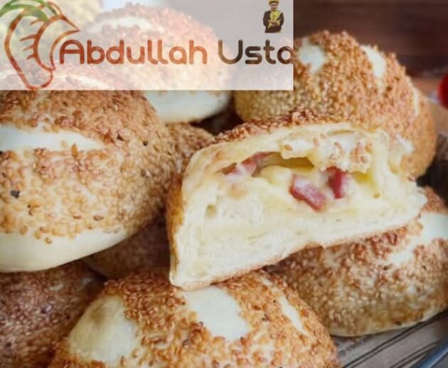 Suçuk Kaşar Peynirli İçli Simit Poğaça
