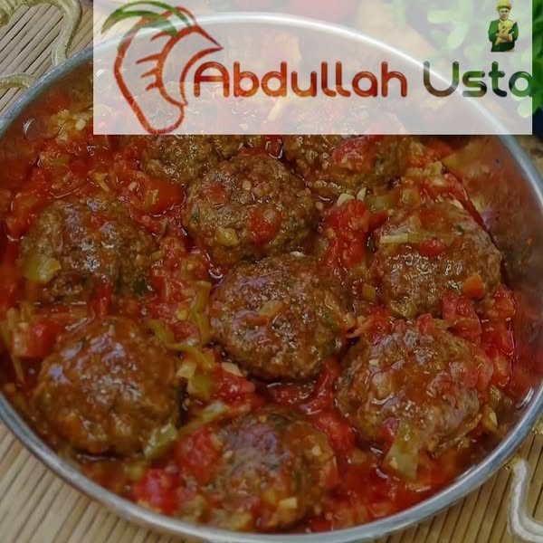 Domates Soslu Köfte