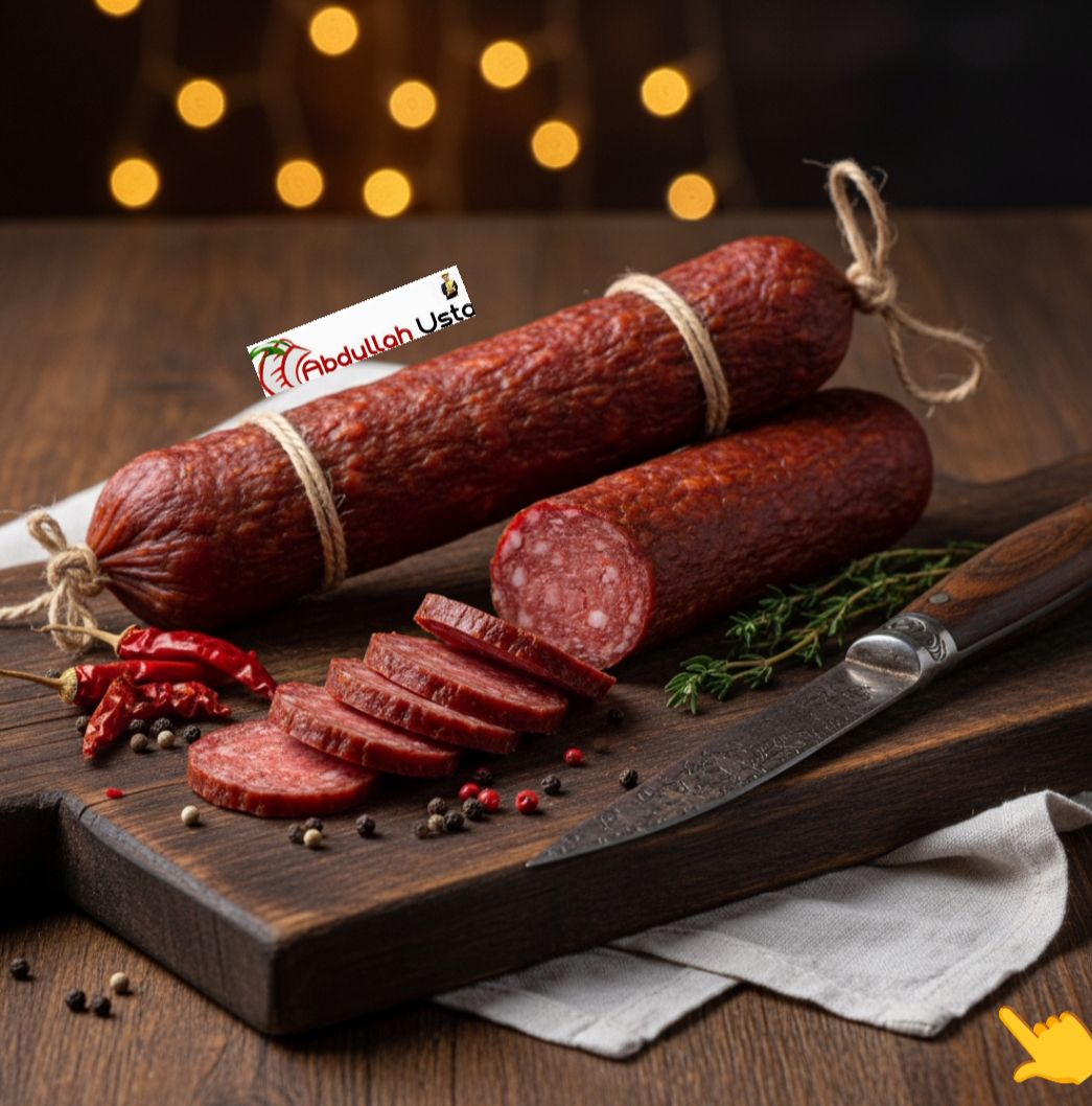 EV YAPIMI DOĞAL SUCUK TARİFİ | Şef Abdullah Usta’dan Katkısız ve Lezzetli Sucuk