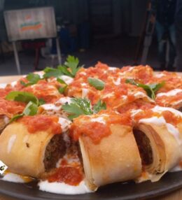 FIRINDA YOĞURTLU KIYMALI BÖREK MANTISI TARİFİ | Şef Abdullah Usta’dan Pratik ve Nefis Lezzet