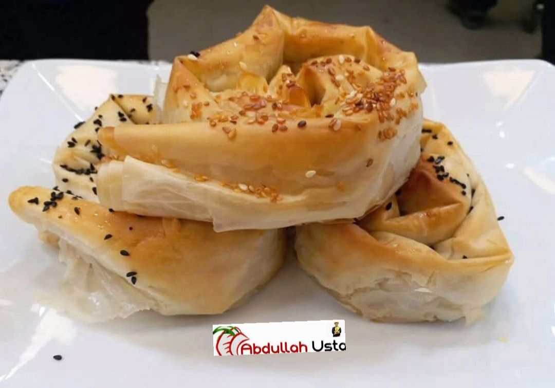 BAKLAVA YUFKADAN GÜL BÖREĞİ TARİFİ | Şef Abdullah Usta’dan Pratik ve Nefis Lezzet