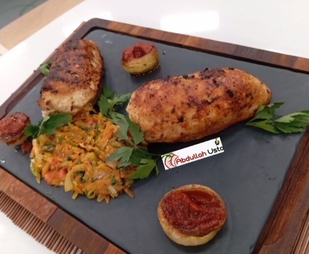 Tavuk göğsü dolması tarifi